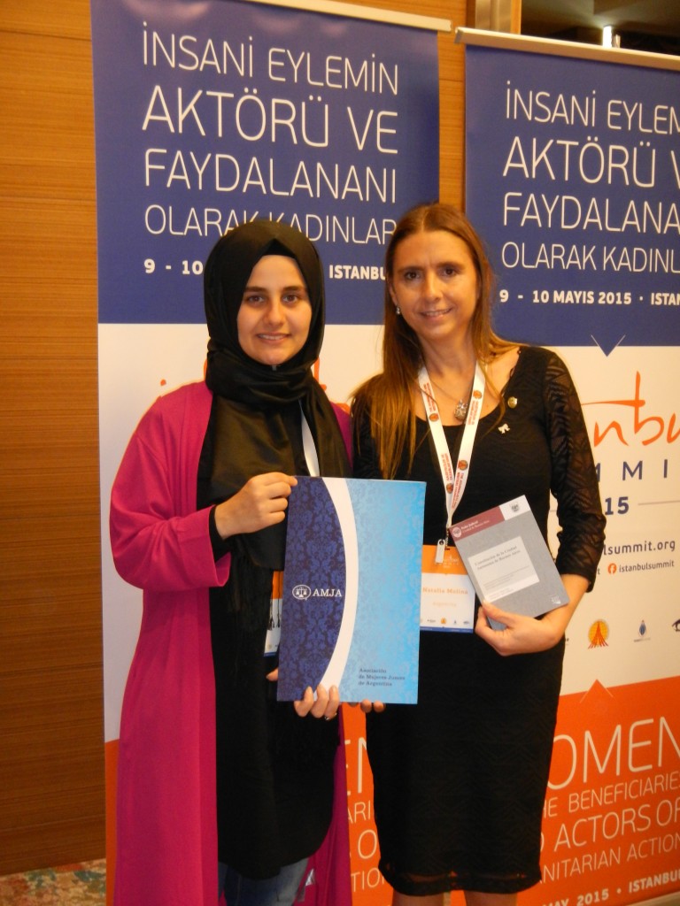 Participación de Natalia Molina . Cumbre de Estambul 2015